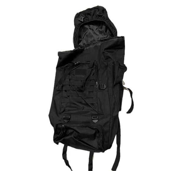Tactical Black 42L Top Loading Backpack - Picture 3 of 4